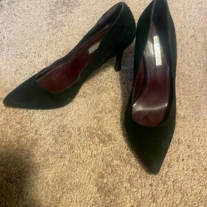 Black BGBG pointed toe pumps